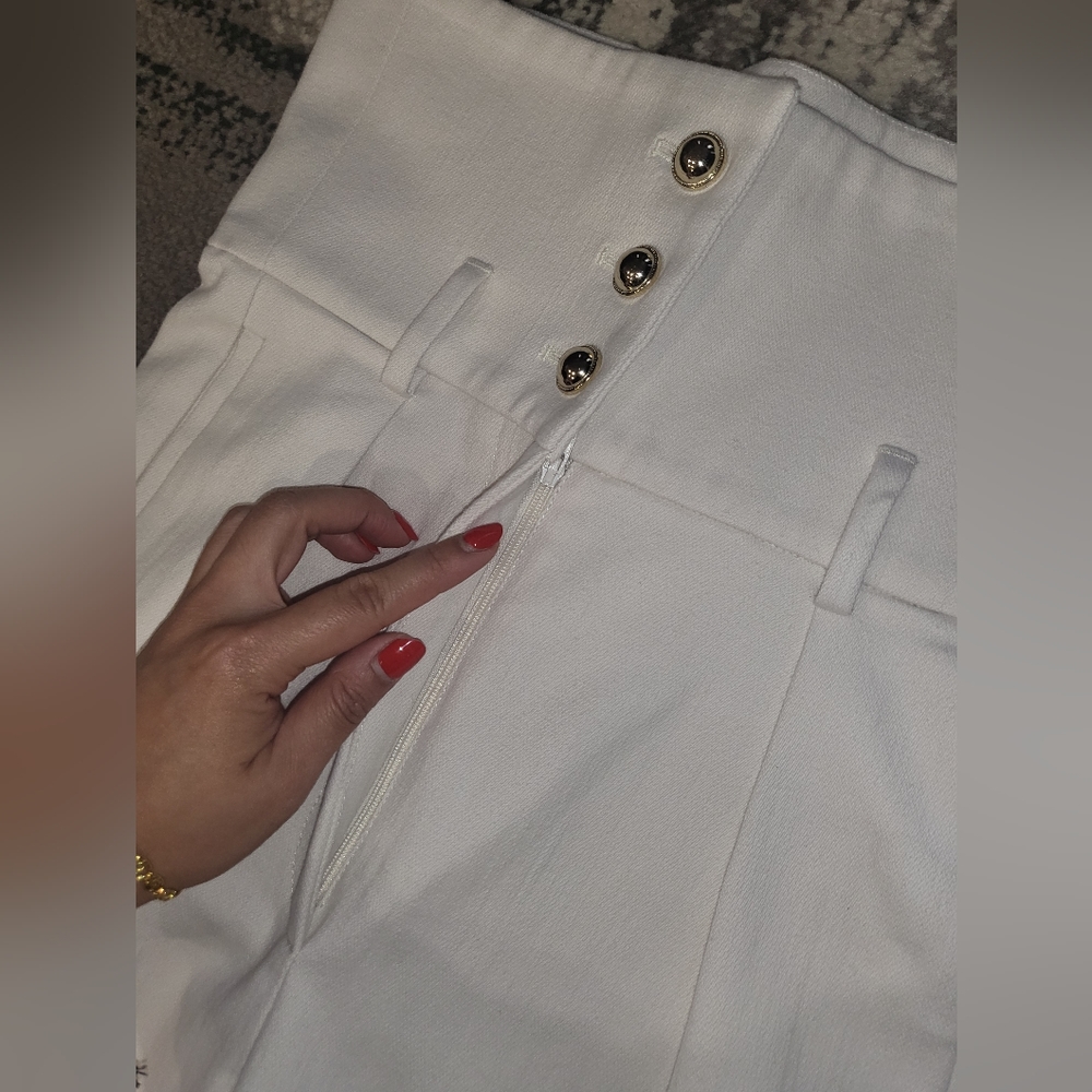 10. NWT IRO CAELIA HIGH-WAISTED TROUSERS SIZE 34 / US 2 - Picture 8 of 13